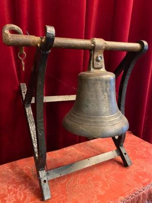 Church Bell  en Bronze, Belgium 19th century