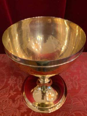 Ciborium en Brass /  Polished, Belgium  19 th century