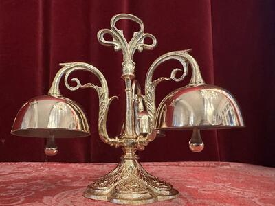 Altar - Bell style Classicistic en Bronze / Polished and Varnished, France 19 th century ( Anno 1885 )