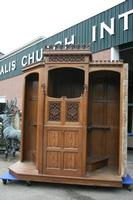 Confessional en WOOD OAK, Belgium 19th century