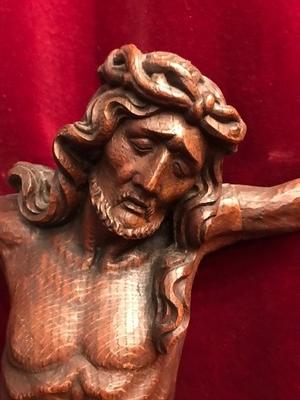 Corpus Christi en hand-carved wood Oak, Dutch 19th century