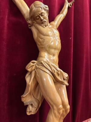 Corpus Christi  en Hand - Carved Wood ,