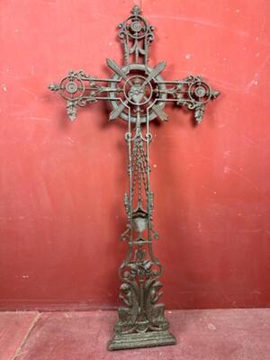 Cross From Graveyard en Cast - Iron, F 19 th century