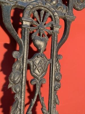 Cross From Graveyard  en Iron, France 19th century