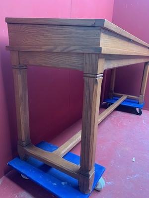 Display Cabinet en Oak wood, Dutch 19th century