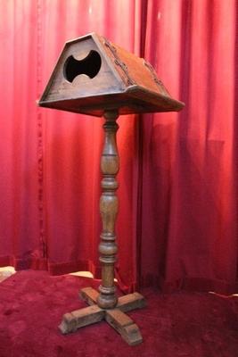 Double-Sided Choir-Lectern en Oak wood, Dutch 18th century