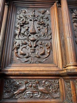 Exceptional Choir Stalls Higher Price Range. en Walnut Wood, France 18 th century