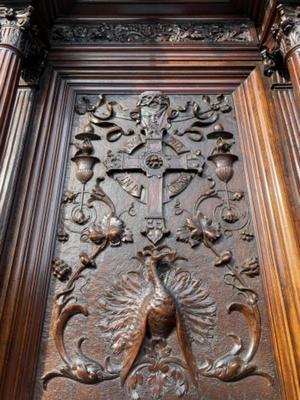 Exceptional Choir Stalls Higher Price Range. en Walnut Wood, France 18 th century