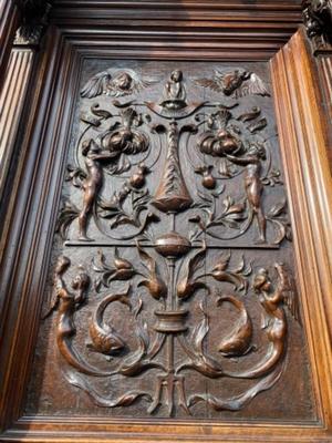 Exceptional Choir Stalls Higher Price Range. en Walnut Wood, France 18 th century