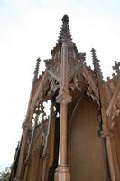 Altar style gothic en wood , Dutch 19th century