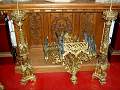 Altar style GOTHIC en WOOD OAK, BELGIUM 19th century