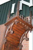 Exposition - Chapel style gothic en Oak wood, Belgium 19th century