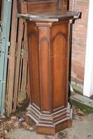 Exposition - Chapel style gothic en Oak wood, Belgium 19th century