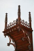 Exposition - Chapel style gothic en Oak wood, Belgium 19th century