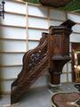 Pulpit style gothic en WOOD OAK, Belgium 19th century