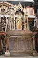 Altar style Gothic - style en Oak wood, France 19th century ( anno 1875 )