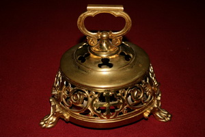 Altar Bell style Gothic - Style en Brass / Bronze Bells, Belgium  19th century ( anno 1875 )