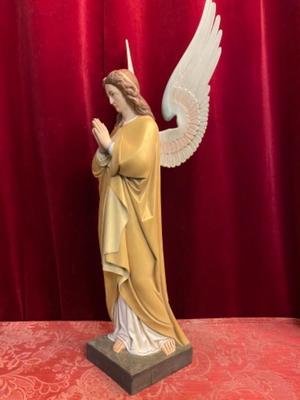 Angel style Gothic - style en Oak wood Painted, Dutch 19 th century ( Anno 1890 )