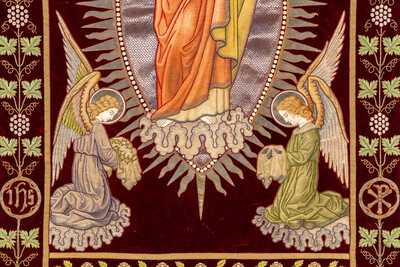 Banner style Gothic - Style en Fabrics, Belgium  19 th century