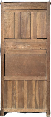 Cabinet  style Gothic - Style en Walnut wood , France 19 th century ( Anno 1885 )
