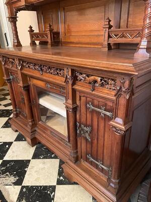 Cabinet Expected ! style Gothic - Style France 19 th century