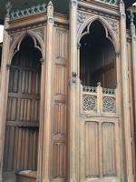 Confessional style Gothic - Style en Oak wood, Belgium 19th century