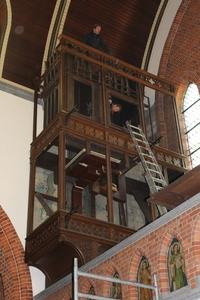 Dismantling Organ December 2016 style Gothic - style en wood oak, Belgium 19th century