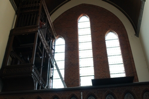 Dismantling Organ December 2016 style Gothic - style en wood oak, Belgium 19th century