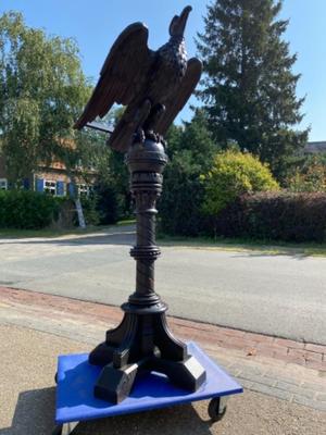 Eagle Lectern style Gothic - Style en Oak wood, England 19 th century ( Anno 1875 )