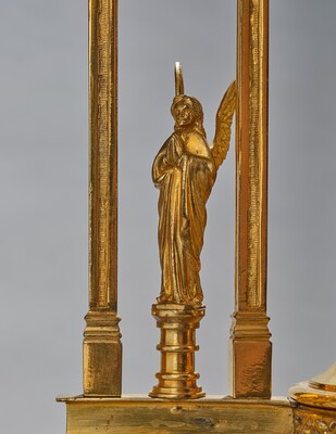 Monstrance  style Gothic - Style en Brass / Bronze / Glass, Belgium  19 th century