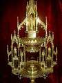 Monstrance style Gothic - style Belgium 19 th century