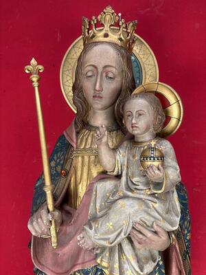 1 Gothic - Style St. Mary With Child