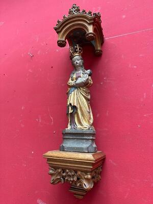 1 Gothic - Style St. Mary With Child