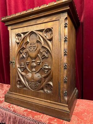 Tabernacle style Gothic - Style en Oak wood, Belgium