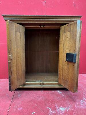 Tabernacle style Gothic - Style en Oak wood, Belgium  19 th century