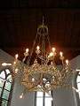 Very Special Large Lighting style Gothic - style en Bronze / Gilt, Belgium 19th century