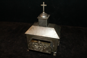 Reliquary style Greece - Orthodox en Brass / Bronze, Greece 19th century