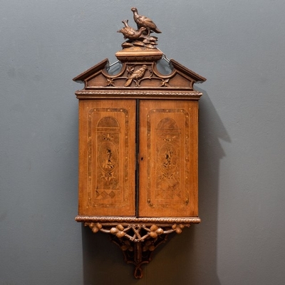 Humidor Cabinet  en Wood, Austria 19th century