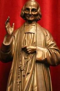 Jean Baptiste Marie Vianney. Weight 18.25 Kgs. en Full Bronze, France 1905