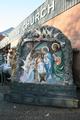 Large Nativity  en PLASTER, BELGIUM 19TH CENTURY