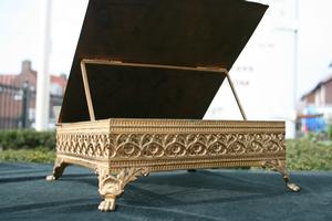 Missal Stand en BRASS , France 19th century