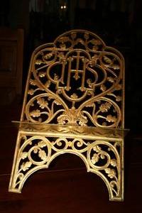 Missal Stand en Brass / Bronze, France 19th century