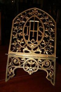 Missal Stand en Brass / Bronze, France 19th century