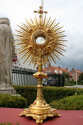 Monstrance BRASS , France 19th century