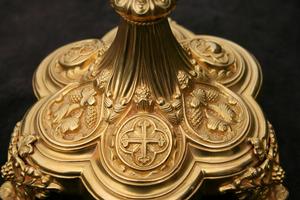 Monstrance BRASS , France 19th century