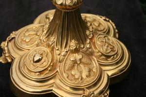 Monstrance BRASS , France 19th century