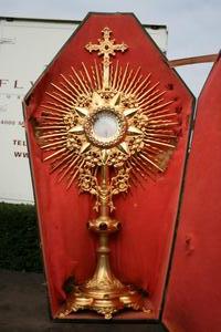 Monstrance en BRASS , France 19th century