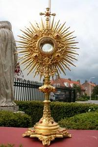 Monstrance BRASS , France 19th century