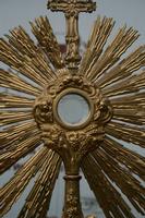 Monstrance en BRASS , France 19th century