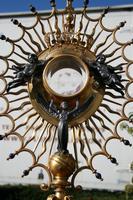 Monstrance en BRASS / SILVER, France 19th century